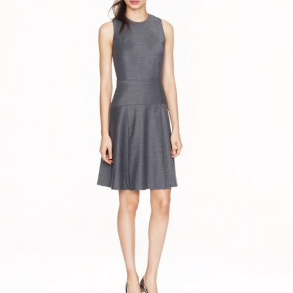 NWOT J Crew Super 120s Stretch Wool Dress